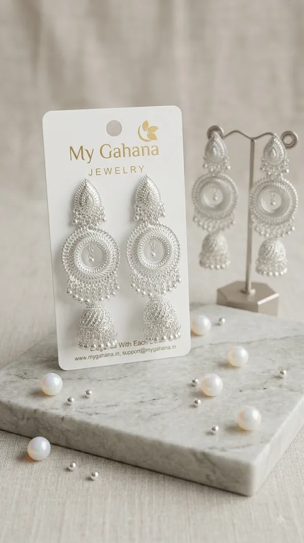 Silver-Toned_Jhumka_Earrings_for_Women