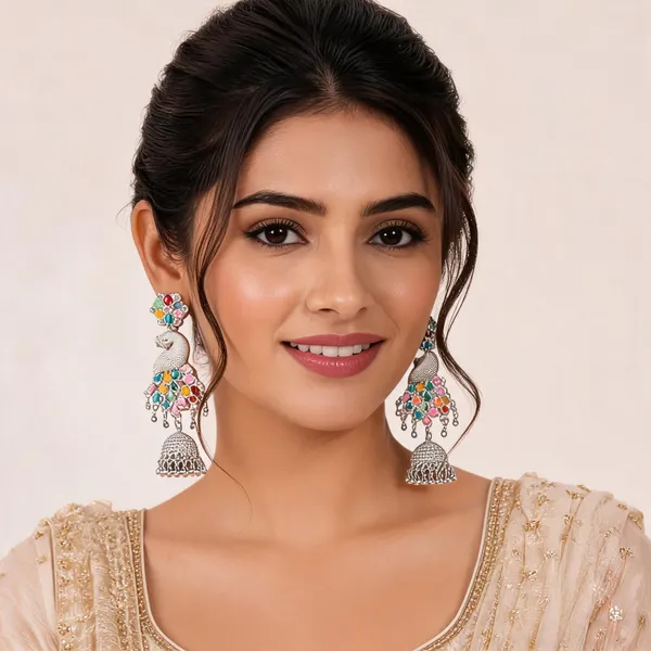 Silver_Alloy_Earrings_For_Women
