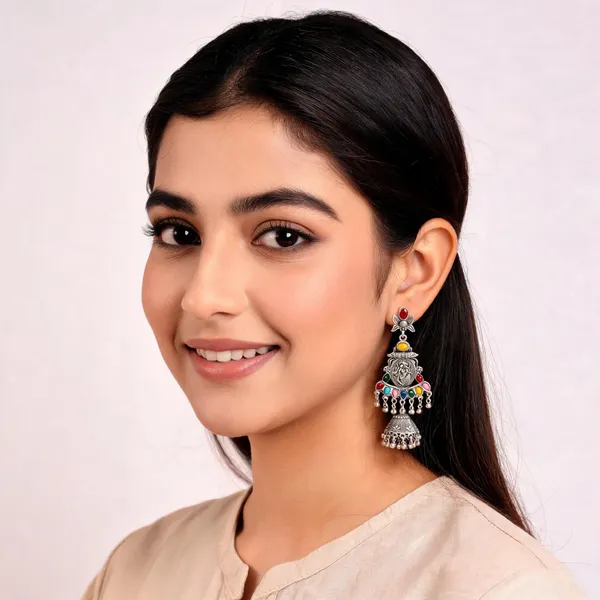 Silver_Alloy_Earrings_For_Women