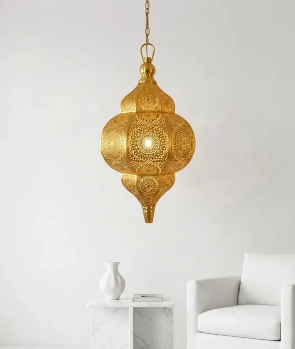 Metal_Moroccan_Floral_Pattern_Pendant_Light
