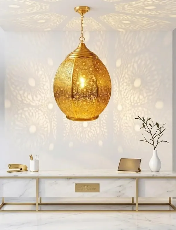 Metal_Moroccan_Floral_Pattern_Pendant_Light_Golden