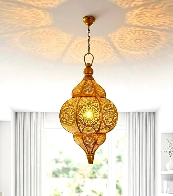 Metal_Moroccan_Pattern_Pendant_Lantern