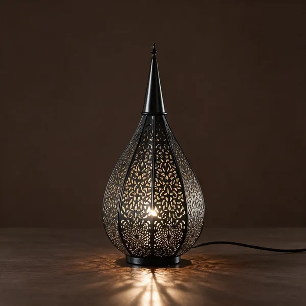Metal_Moroccan_Filigree_Table_Lantern