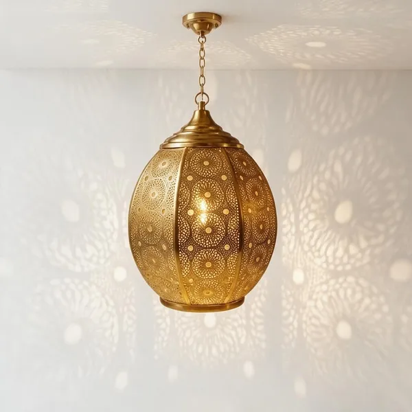 Metal_Moroccan_Floral_Pattern_Pendant_Light_Golden