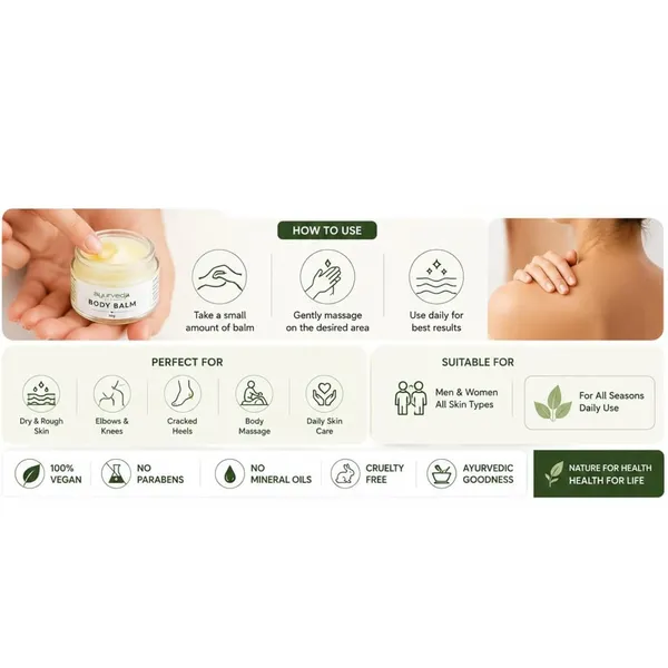 10G_Body_Balm_For_Dry_Skin_Muscle_Relief_Ayurvedic_Herbal_Balm_Moisturizing_Multi_Purpose_Skin_Care_Cream_Pack_of_2