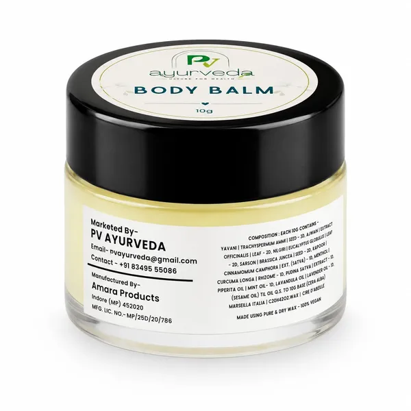 10G_Body_Balm_For_Dry_Skin_Muscle_Relief_Ayurvedic_Herbal_Balm_Moisturizing_Multi_Purpose_Skin_Care_Cream_Pack_of_2