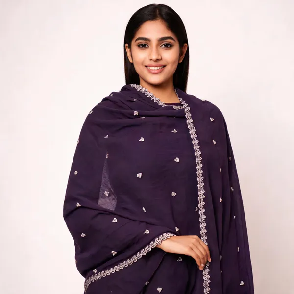 Deep_Purple_Embellished_Cutwork_Dupatta_For_Women