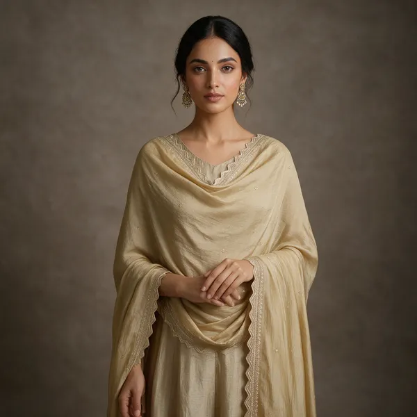Beige_Sheer_Scalloped_Edge_Cutwork_Dupatta_For_Women