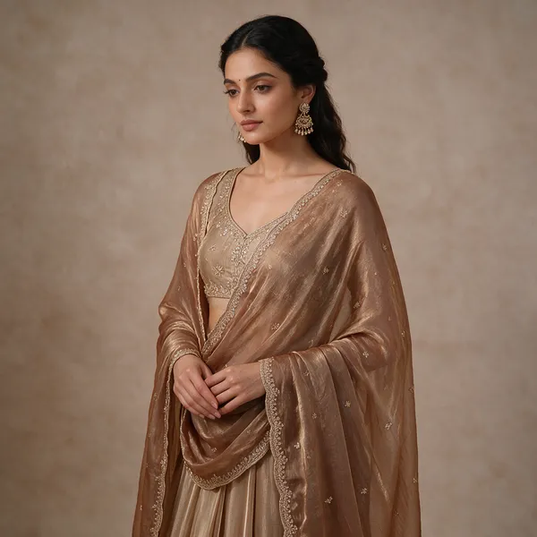 Brown_Embroidered_Scalloped_Edge_Cutwork_Dupatta_For_Women