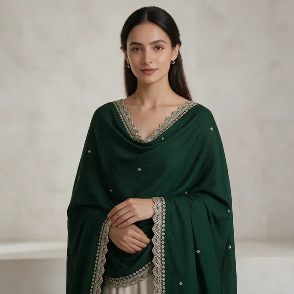 Green_Embellished_Cutwork_Dupatta_For_Women