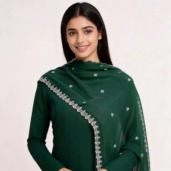 Green_Embellished_Cutwork_Dupatta_For_Women