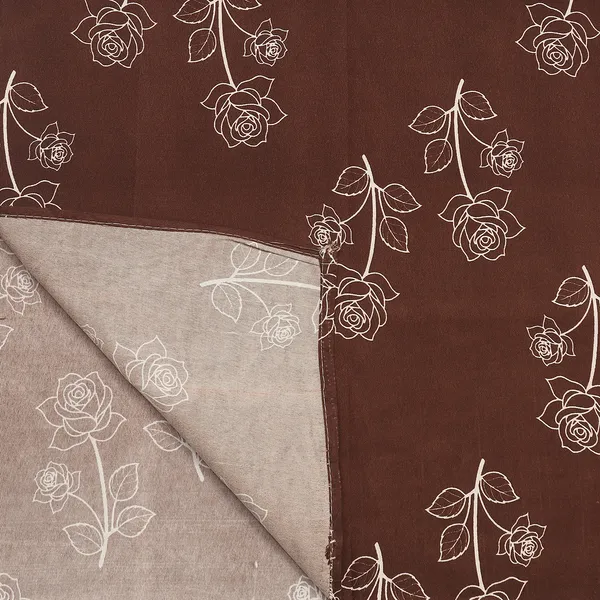 Premium_Floral_Double_Bedsheet_With_2_Lace_Border_Pillow_Covers_|_Soft_Cotton_Feel_Bedding_Set_|_Elegant_Botanical_Print_Bedsheet_For_Bedroom_Decor_(Coffee_Brown_And_Ivory)