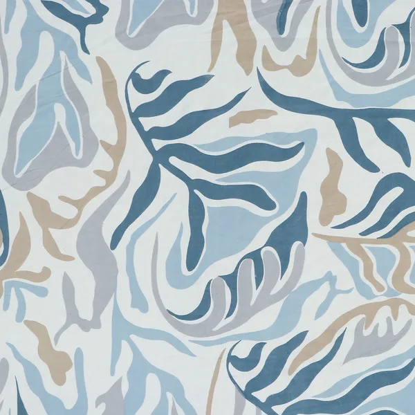 Premium_Elastic_Fitted_Bedsheet_With_2_Pillow_Covers_|_Soft_Breathable_Fabric_|_Geometric_Floral_Print_Bed_Sheet_Set_|_199_X_155_X_35_Cm_(Ice_Blue_And_Taupe)