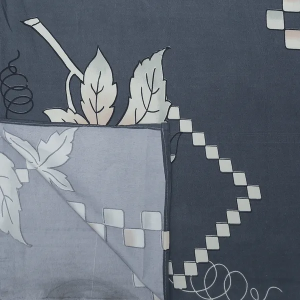 Premium_Bedsheet_With_2_Quilted_Pillow_Covers_|_Soft_Double_Bed_Sheet_Set_|_Elegant_Print_Bedding_|_250_X_230_Cm_(Navy_Blue_And_Ivory)