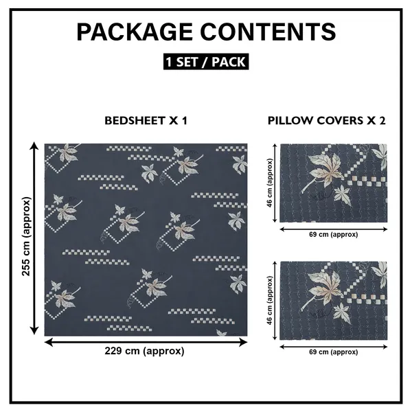 Premium_Bedsheet_With_2_Quilted_Pillow_Covers_|_Soft_Double_Bed_Sheet_Set_|_Elegant_Print_Bedding_|_250_X_230_Cm_(Navy_Blue_And_Ivory)