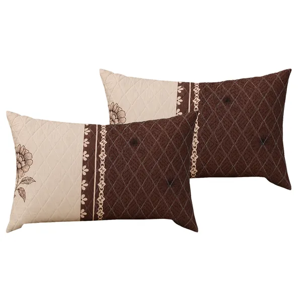 Premium_Bedsheet_With_2_Quilted_Pillow_Covers_|_Soft_Double_Bed_Sheet_Set_|_Elegant_Print_Bedding_|_250_X_230_Cm_(Beige_And_Coffee)