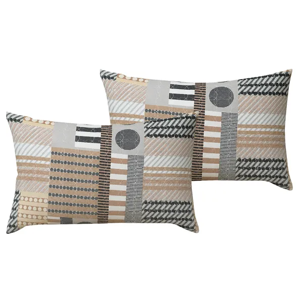 Premium_Bedsheet_With_2_Quilted_Pillow_Covers_|_Soft_Double_Bed_Sheet_Set_|_Elegant_Print_Bedding_|_250_X_230_Cm_(Beige_And_Charcoal)