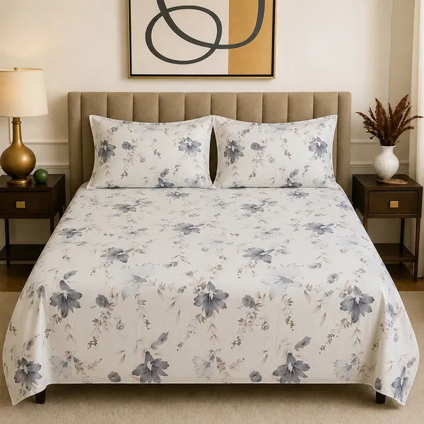 Premium_Printed_Double_Bedsheet_With_2_Pillow_Covers_|_Soft_And_Breathable_Bedding_Set_|_Elegant_Floral_And_Modern_Designs_|_250_X_230_Cm_(Grey_And_Ivory)