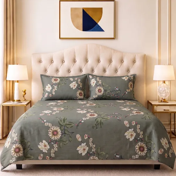 Premium_Printed_Double_Bedsheet_With_2_Pillow_Covers_|_Soft_And_Breathable_Bedding_Set_|_Elegant_Floral_And_Modern_Designs_|_250_X_230_Cm_(Olive_Green)