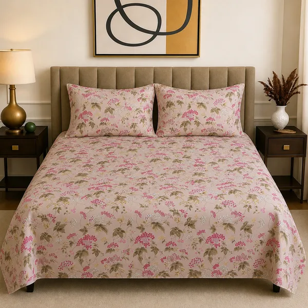 Premium_Printed_Double_Bedsheet_With_2_Pillow_Covers_|_Soft_And_Breathable_Bedding_Set_|_Elegant_Floral_And_Modern_Designs_|_250_X_230_Cm_(Pink_Beige)