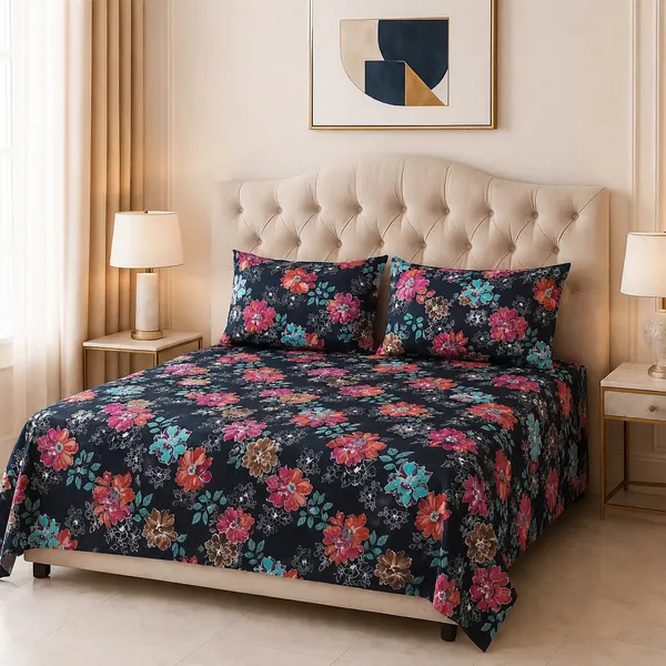 Premium_Printed_Double_Bedsheet_With_2_Pillow_Covers_|_Soft_And_Breathable_Bedding_Set_|_Elegant_Floral_And_Modern_Designs_|_250_X_230_Cm_(Navy_Multi)