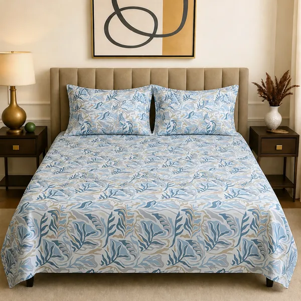 Premium_Printed_Double_Bedsheet_With_2_Pillow_Covers_|_Soft_And_Breathable_Bedding_Set_|_Elegant_Floral_And_Modern_Designs_|_250_X_230_Cm_(Sky_Blue)