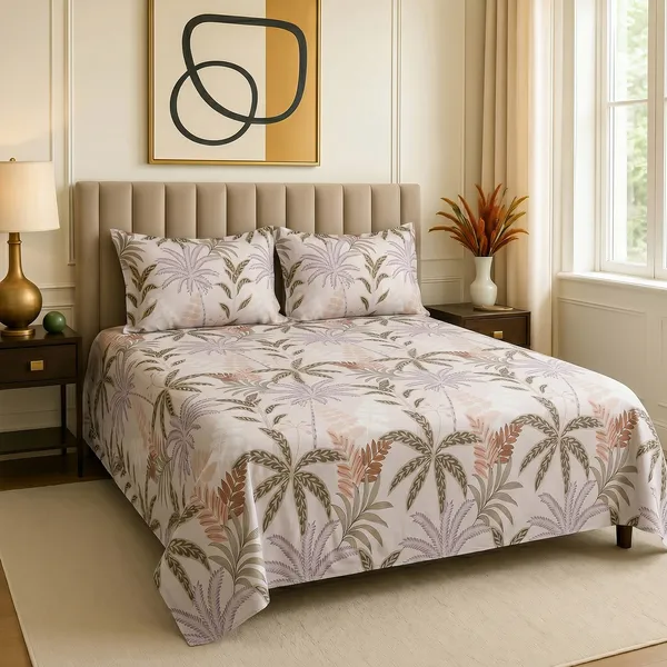 Premium_Printed_Double_Bedsheet_With_2_Pillow_Covers_|_Soft_And_Breathable_Bedding_Set_|_Elegant_Floral_And_Modern_Designs_|_250_X_230_Cm_(Peach_Beige)