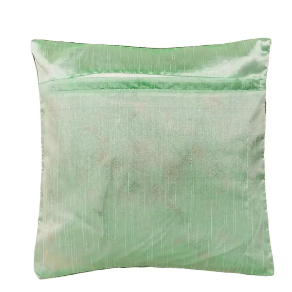 Cherry_Design_Velvet_Decorative_Throw_Pillow_Covers,_Digital_Floral_Print,_Modern_Abstract_Design,_16_X_16_Inch,_Set_Of_2_Pieces_For_Living_Room,_Bedroom_(Green)