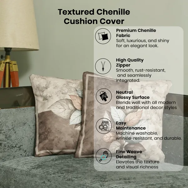 Luxury_Floral_Velvet_Throw_Pillow_Covers,_Premium_Textured_Fabric,_16_X_16_Inch,_Set_Of_3_Pieces,_Modern_Decorative_Design_(Brown)