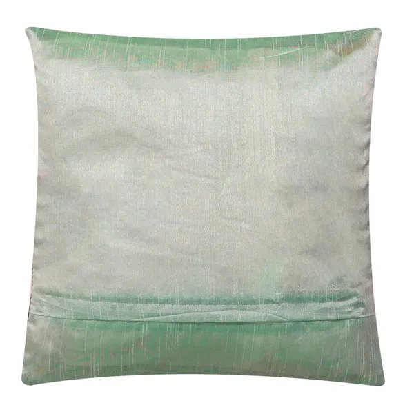 Decorative_Velvet_Floral_Cushion_Covers,_With_Peach_Flowers,_16_X_16_Inch,_Set_Of_3_Pieces,_Embroidered_Border_Design_For_Home_Decor_(Green)