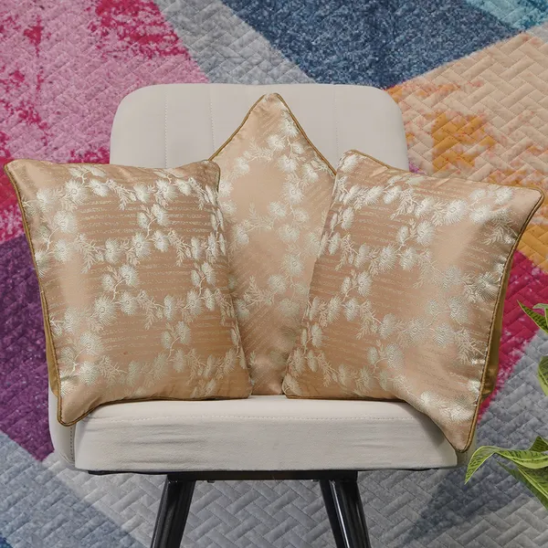 Luxury_Jacquard_Decorative_Cushion_Covers,_With_Silver_Floral_Pattern,_Premium_Fabric,_16_X_16_Inch,_Set_Of_3_Pieces_(Gold)