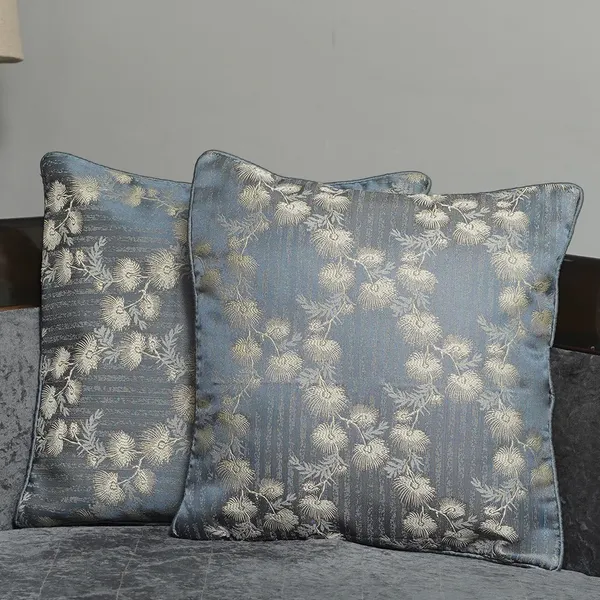 Luxury_Jacquard_Decorative_Cushion_Covers,_With_Silver_Floral_Pattern,_Premium_Fabric,_16_X_16_Inch,_Set_Of_2_Pieces_(Grey)