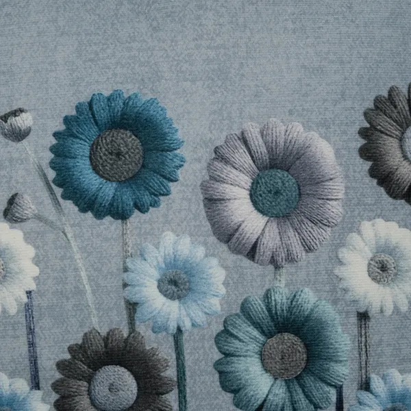 Floral_Printed_Cushion_Covers,_Velvet_Daisy_Design,_16_X_16_Inch_Decorative_Cushion_Cover,_Set_Of_5_Pieces_(Grey)