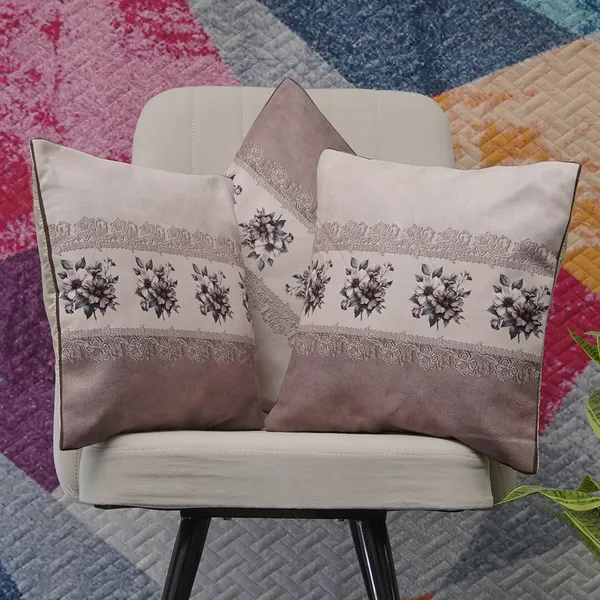 Divine_Elegance_Floral_Velvet_Cushion_Covers,_Lace_Pattern_Design,_16_X_16_Inch,_Set_Of_3_Pieces,_Decorative_Throw_Covers_(Beige)