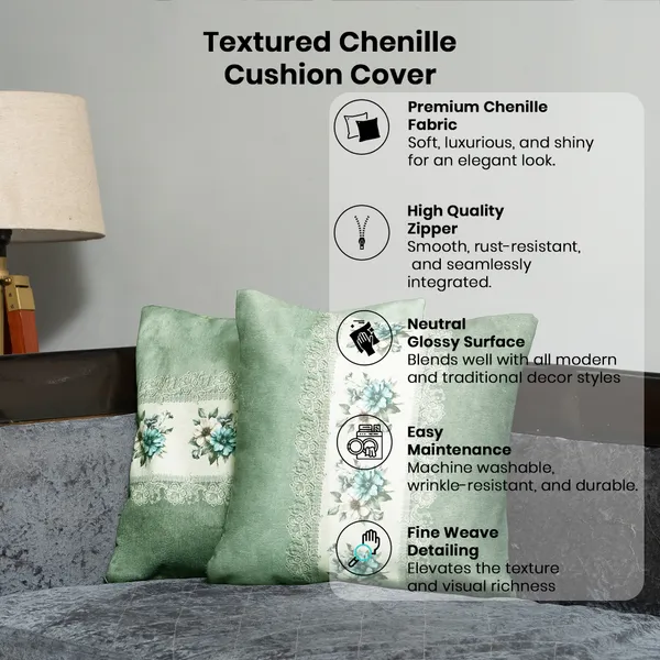 Divine_Elegance_Floral_Velvet_Cushion_Covers,_Lace_Pattern_Design,_16_X_16_Inch,_Set_Of_2_Pieces,_Decorative_Throw_Covers_(Green)