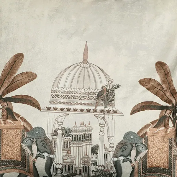 Luxury_Velvet_Elephant_Palace_Decorative_Throw_Pillow_Covers,_Traditional_Indian_Design,_16_X_16_Inch,_Set_Of_3_Pieces_(Beige)