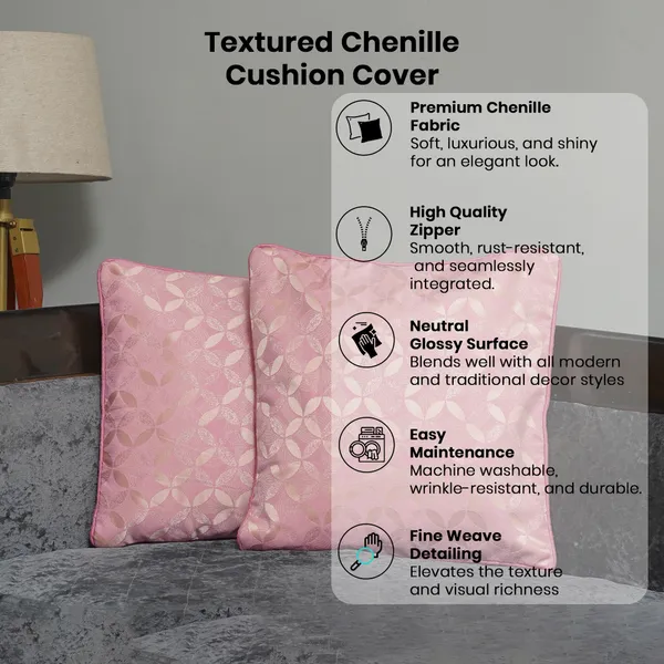 Luxurious_Jacquard_Decorative_Cushion_Covers,_Champagne_Floral_Pattern,_Premium_Modern_Design,_16_X_16_Inch,_Set_Of_3_Pieces_(Pink)