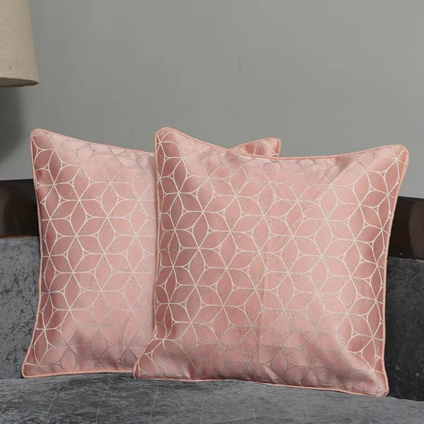 Pluto_Design_Jacquard_Cushion_Covers,_Premium_Geometric_Pattern,_16_X_16_Inch,_Set_Of_2_Pieces_(Pink)