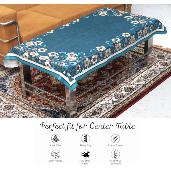 Velvet_Floral_Centre_Table_Cover_Cloth,_Table_Cloth_With_Stunning_Floral_Design_For_Living_Room_(60_X_90_Inch,_Aqua)_Rectangular
