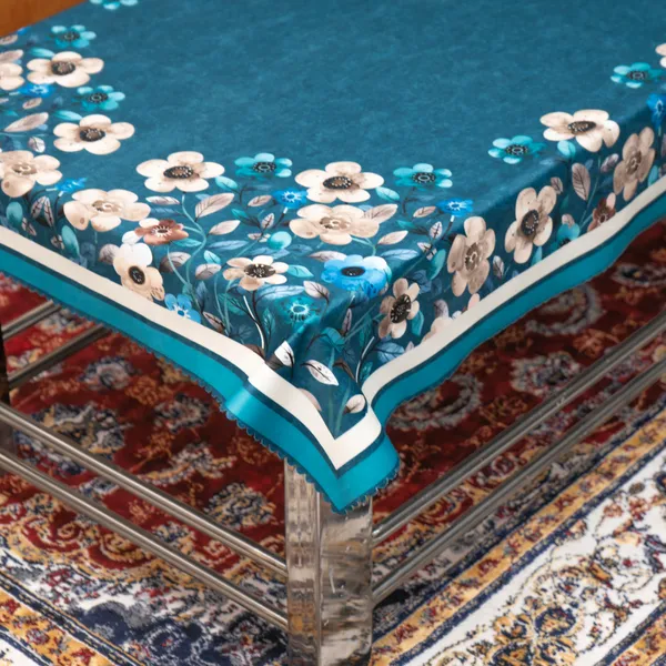 Velvet_Floral_Centre_Table_Cover_Cloth,_Table_Cloth_With_Stunning_Floral_Design_For_Living_Room_(60_X_90_Inch,_Aqua)_Rectangular