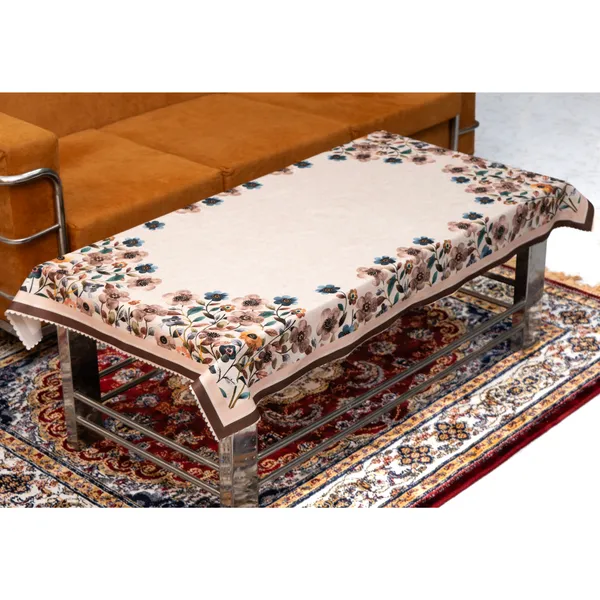 Velvet_Floral_Centre_Table_Cover_Cloth,_Table_Cloth_With_Stunning_Floral_Design_For_Living_Room_(60_X_90_Inch,_Beige)_Rectangular