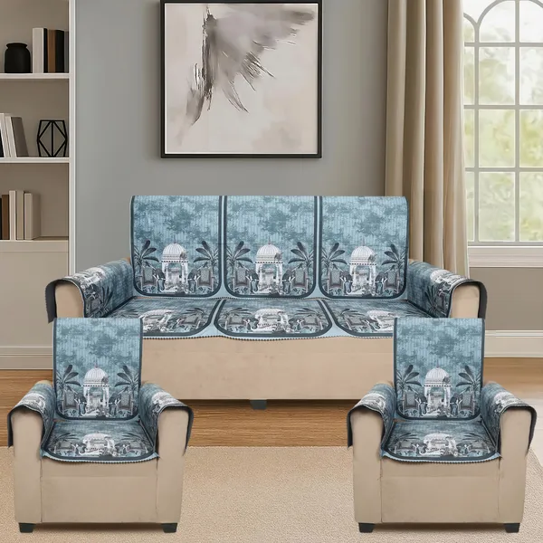 Velvet_5_Seater_Sofa_Cover_With_10_Seat_And_Back_Covers,_6_Hand_Rest_Covers_|_Elephant_Dome_Design_|_Washable_Fabric_|_Stylish_Sofa_Cover_For_Modern_Living_Room_(Grey,_5_Seater_With_Arm_Covers)