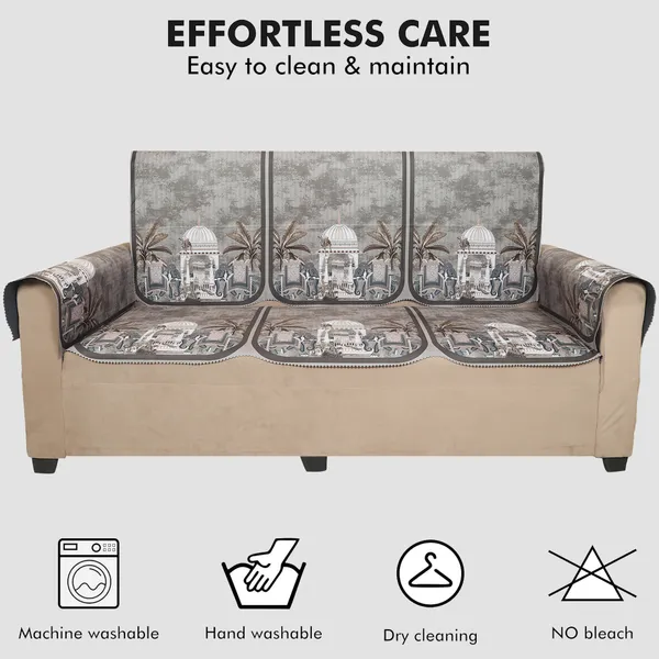 Velvet_5_Seater_Sofa_Cover_With_10_Seat_And_Back_Covers,_6_Hand_Rest_Covers_|_Elephant_Dome_Design_|_Washable_Fabric_|_Stylish_Sofa_Cover_For_Modern_Living_Room_(Brown,_5_Seater_With_Arm_Covers)