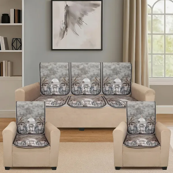 Velvet_5_Seater_Sofa_Cover_With_10_Seat_And_Back_Covers_|_Elephant_Dome_Design_|_Washable_Fabric_|_Stylish_Sofa_Cover_For_Modern_Living_Room_(Brown,_5_Seater_Without_Arm_Covers)