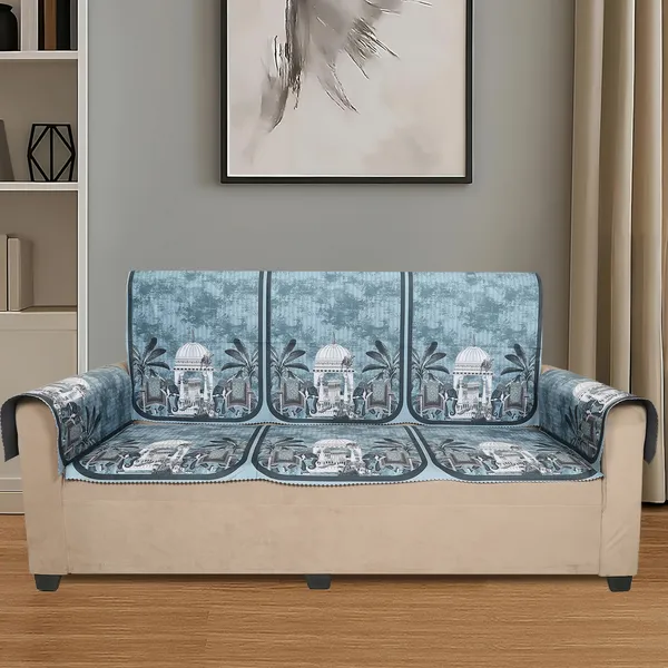 Velvet_3_Seater_Sofa_Cover_With_6_Seat_And_Back_Covers,_2_Hand_Rest_Covers_|_Elephant_Dome_Design_|_Washable_Fabric_|_Stylish_Sofa_Cover_For_Modern_Living_Room_(Grey,_3_Seater_With_Arm_Covers)
