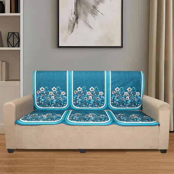 Velvet_3_Seater_Sofa_Cover_With_6_Seat_And_Back_Covers_|_Floral_Design_|_Washable_Fabric_|_Stylish_Sofa_Cover_For_Modern_Living_Room_(Aqua,_3_Seater_Without_Arm_Cover)