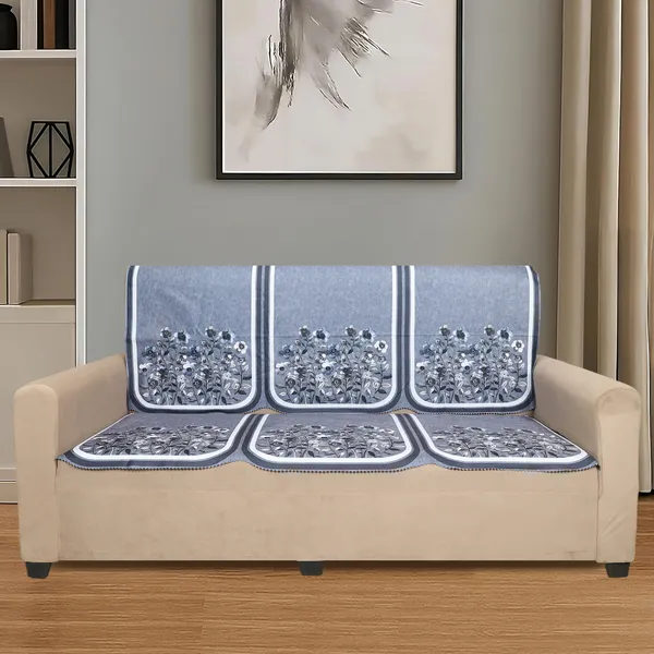 Velvet_3_Seater_Sofa_Cover_With_6_Seat_And_Back_Covers_|_Floral_Design_|_Washable_Fabric_|_Stylish_Sofa_Cover_For_Modern_Living_Room_(Grey,_3_Seater_Without_Arm_Cover)