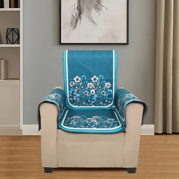 Velvet_Single_Seater_Sofa_Cover_With_2_Seat_And_Back_Covers,_2_Hand_Rest_Covers_|_Floral_Design_|_Washable_Fabric_|_Stylish_Sofa_Cover_For_Modern_Living_Room_(Aqua,_1_Seater_With_Arm_Cover)