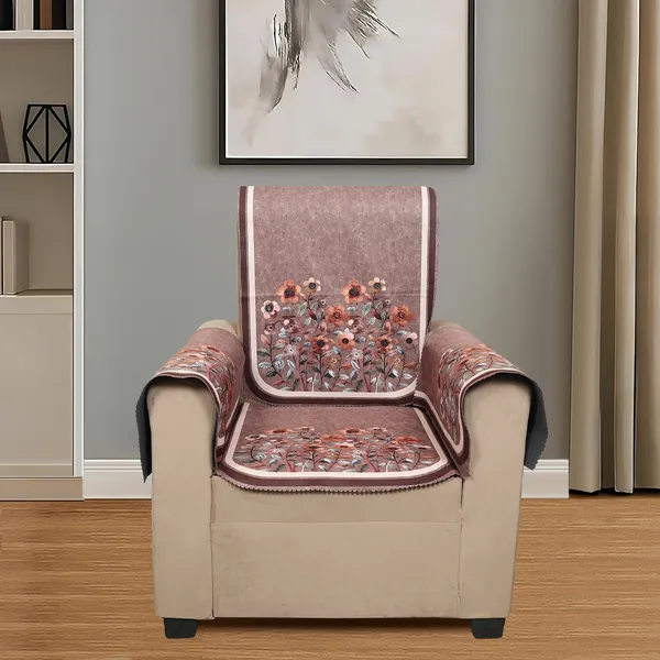 Velvet_Single_Seater_Sofa_Cover_With_2_Seat_And_Back_Covers,_2_Hand_Rest_Covers_|_Floral_Design_|_Washable_Fabric_|_Stylish_Sofa_Cover_For_Modern_Living_Room_(Brown,_1_Seater_With_Arm_Cover)