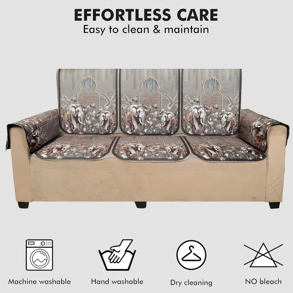 Velvet_5_Seater_Sofa_Cover_With_10_Seat_And_Back_Covers_|_Ornate_Elephant_Print_|_Washable_Fabric_|_Stylish_Sofa_Cover_For_Modern_Living_Room_(Brown,_5_Seater_Without_Arm_Cover)